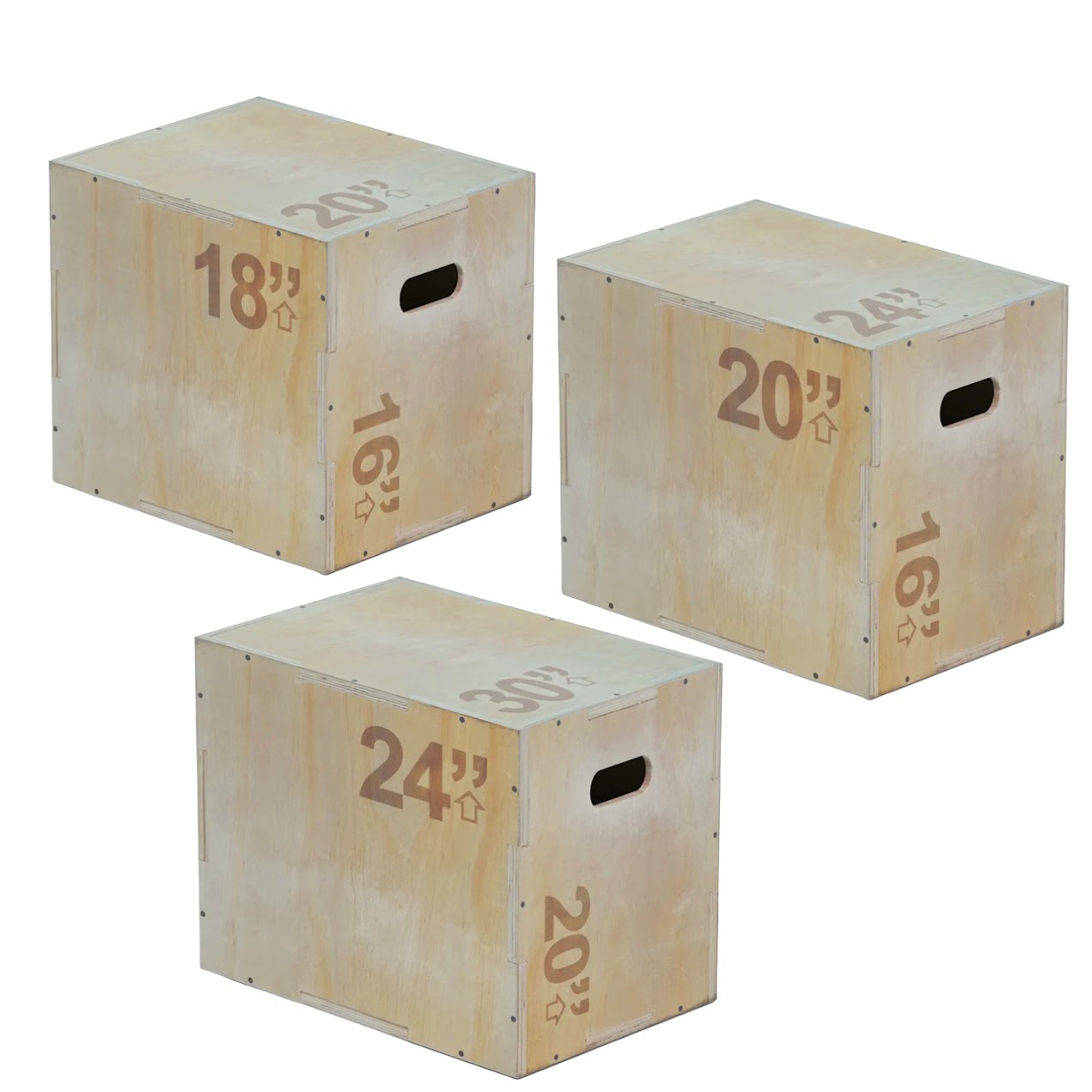 Train Smarter with This 3-in-1 Wooden Plyo Box | Versatile Jump, Strength & Agility Platform for Home Gym or CrossFit | Multi-Height Step for Explosive Conditioning Workouts