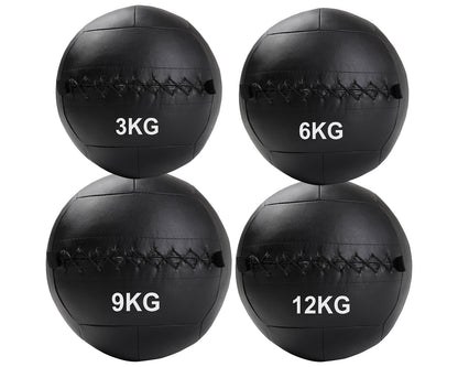 Weighted Wall Balls [3kg–12kg] – High-Impact, No-Bounce Training Balls for Power, Core, and Conditioning Workouts | Sold as Singles or Full Sets for Home & Functional Fitness