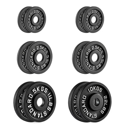 Upgrade your lifts with Heavy-Duty Cast Iron Plates – Rugged Weight Discs for Gym & Home Use | Available in Sets & Pairs | Built for Intense Strength Training