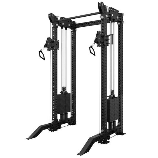 Versatile Power Cage & Functional Trainer for Complete Gym Workouts