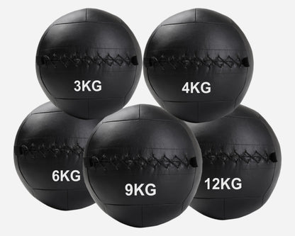Weighted Wall Balls [3kg–12kg] – High-Impact, No-Bounce Training Balls for Power, Core, and Conditioning Workouts | Sold as Singles or Full Sets for Home & Functional Fitness