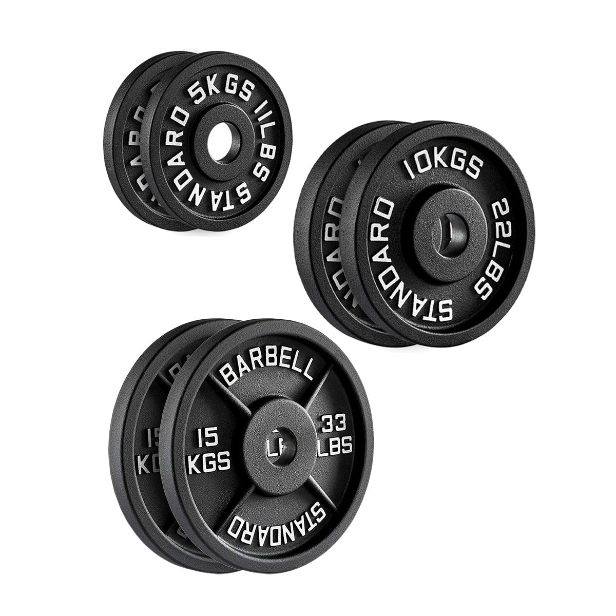Upgrade your lifts with Heavy-Duty Cast Iron Plates – Rugged Weight Discs for Gym & Home Use | Available in Sets & Pairs | Built for Intense Strength Training