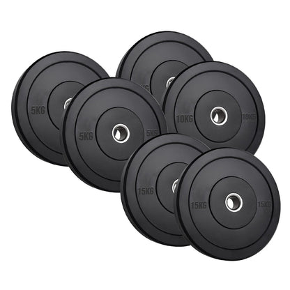 Pro-Grade Olympic Bumper Plates | Resilient Rubber Weight Discs for Barbell Training | Available in Singles, Pairs & Sets | Built for Power, Performance & Durability