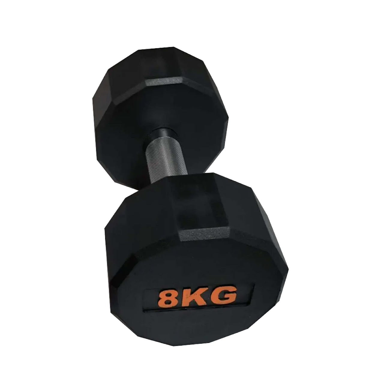 Heavy-Duty Round Hex Dumbbell | No-Roll Stability for Safer Workouts | Ergonomic Grip for Controlled Lifts | Perfect for Home & Gym Strength Training | Solid Cast Construction