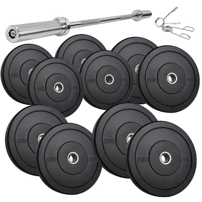 Pro-Grade Olympic Bumper Plates | Resilient Rubber Weight Discs for Barbell Training | Available in Singles, Pairs & Sets | Built for Power, Performance & Durability
