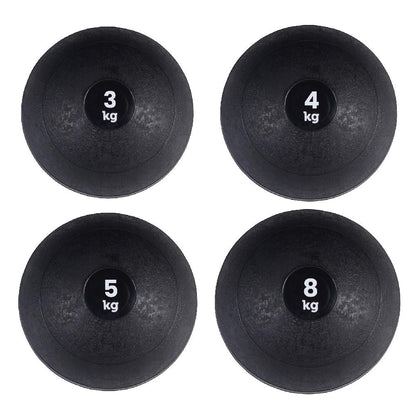 No-Bounce Slam Ball for Power & Core Training | Heavy-Duty Rubber Medicine Ball for Strength, Conditioning & HIIT Workouts | 3kg–25kg Options Available Individually or in Sets