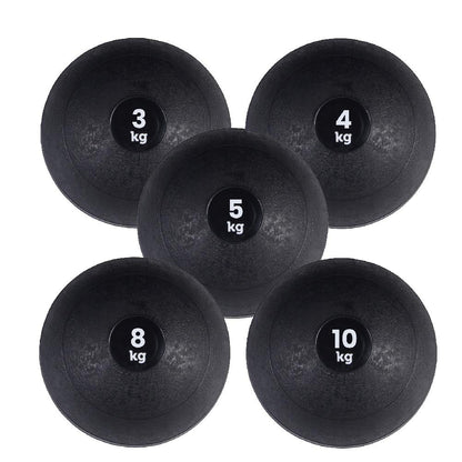 No-Bounce Slam Ball for Power & Core Training | Heavy-Duty Rubber Medicine Ball for Strength, Conditioning & HIIT Workouts | 3kg–25kg Options Available Individually or in Sets