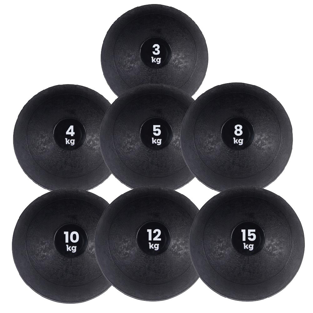 No-Bounce Slam Ball for Power & Core Training | Heavy-Duty Rubber Medicine Ball for Strength, Conditioning & HIIT Workouts | 3kg–25kg Options Available Individually or in Sets