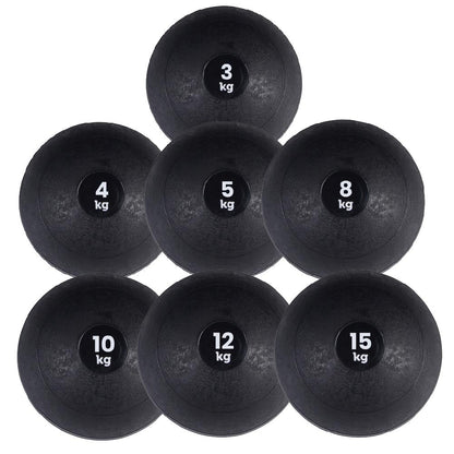 No-Bounce Slam Ball for Power & Core Training | Heavy-Duty Rubber Medicine Ball for Strength, Conditioning & HIIT Workouts | 3kg–25kg Options Available Individually or in Sets
