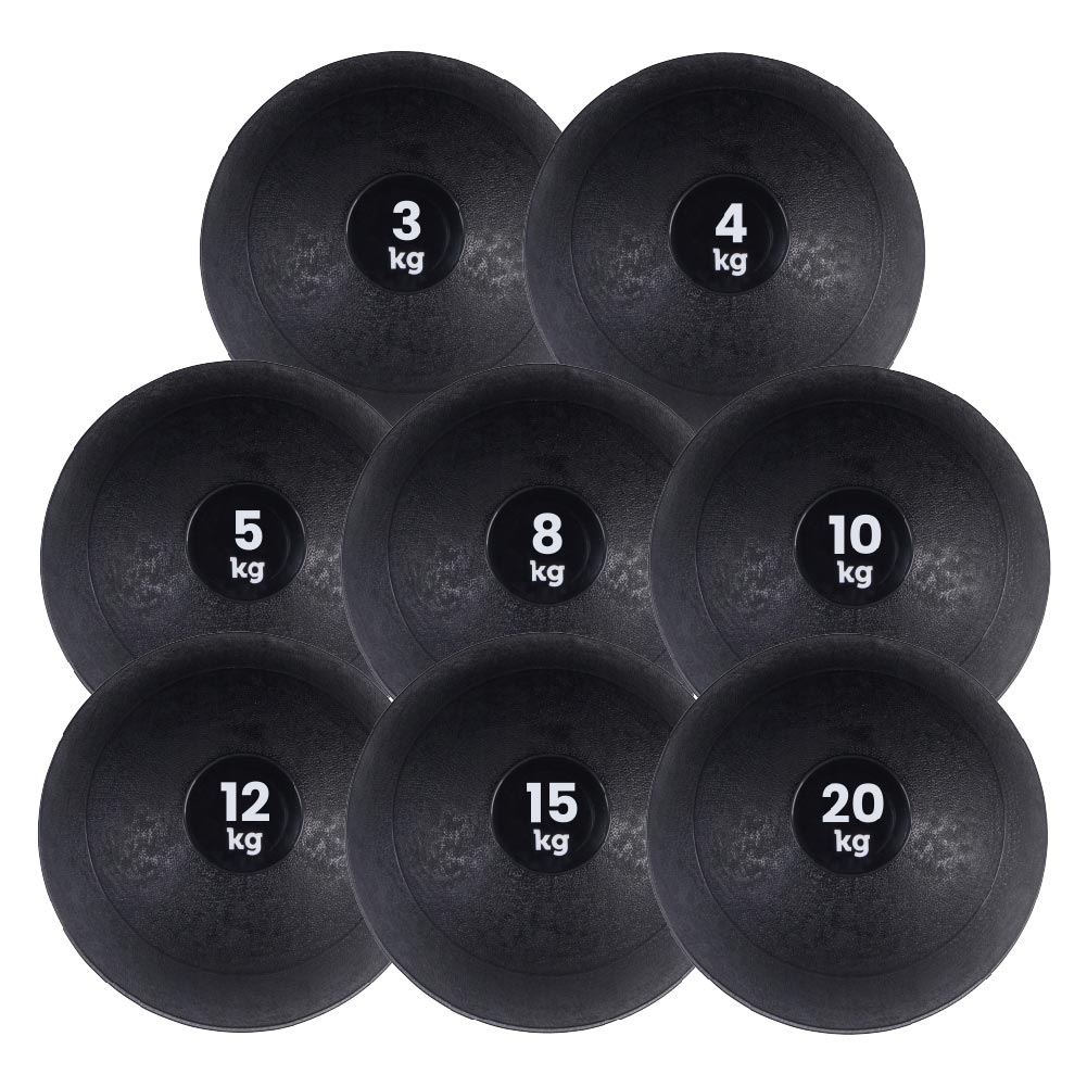 No-Bounce Slam Ball for Power & Core Training | Heavy-Duty Rubber Medicine Ball for Strength, Conditioning & HIIT Workouts | 3kg–25kg Options Available Individually or in Sets