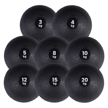 No-Bounce Slam Ball for Power & Core Training | Heavy-Duty Rubber Medicine Ball for Strength, Conditioning & HIIT Workouts | 3kg–25kg Options Available Individually or in Sets