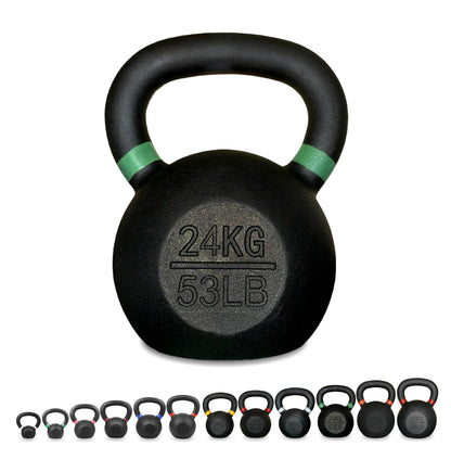 Heavy-Duty Cast Iron Kettlebell Set | All-in-One Strength Training Tool for Power, Endurance & Mobility | Rugged, Long-Lasting Design for Full-Body Home & Gym Workouts