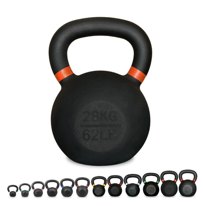Heavy-Duty Cast Iron Kettlebell Set | All-in-One Strength Training Tool for Power, Endurance & Mobility | Rugged, Long-Lasting Design for Full-Body Home & Gym Workouts