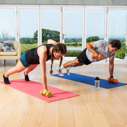 Neoprene Hex Dumbbells | Non-Slip Anti-Roll Weights for Home & Gym | Buy as Singles, Pairs or Full Sets | Ergonomic Grip & Smooth Coating | Ideal for Toning, Rehab & Strength Training