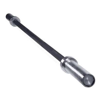 Heavy-Duty Power Bar – Olympic 2" Weightlifting Barbell (4ft to 7ft) with Spring Collars | Ideal for Squats, Deadlifts, Bench Press & Full-Body Training