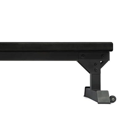 Ultimate Strength Training Flat Bench – 300kg Load | Cushioned Seat, Rear Transport Wheels | Perfect for Home Gyms, Chest Press & Free Weight Sessions