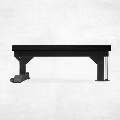 Ultimate Strength Training Flat Bench – 300kg Load | Cushioned Seat, Rear Transport Wheels | Perfect for Home Gyms, Chest Press & Free Weight Sessions