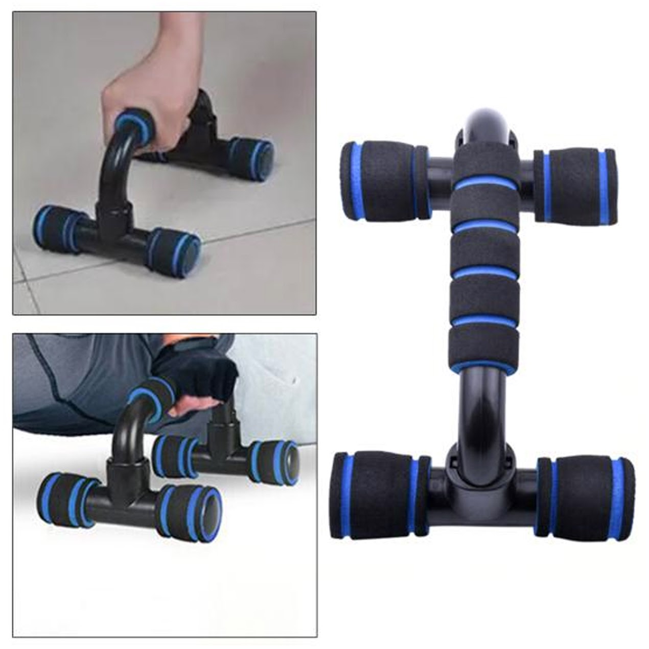 Elevate Upper Body Strength with Ergonomic Push-Up Stands – Durable Bars for Chest, Shoulder & Triceps Training | Non-Slip Grip, Compact, & Home Gym Ready