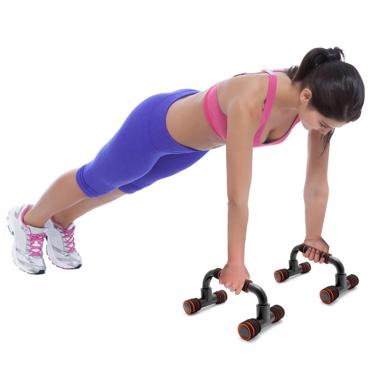 Elevate Upper Body Strength with Ergonomic Push-Up Stands – Durable Bars for Chest, Shoulder & Triceps Training | Non-Slip Grip, Compact, & Home Gym Ready