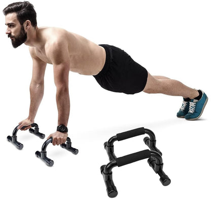 Elevate Upper Body Strength with Ergonomic Push-Up Stands – Durable Bars for Chest, Shoulder & Triceps Training | Non-Slip Grip, Compact, & Home Gym Ready