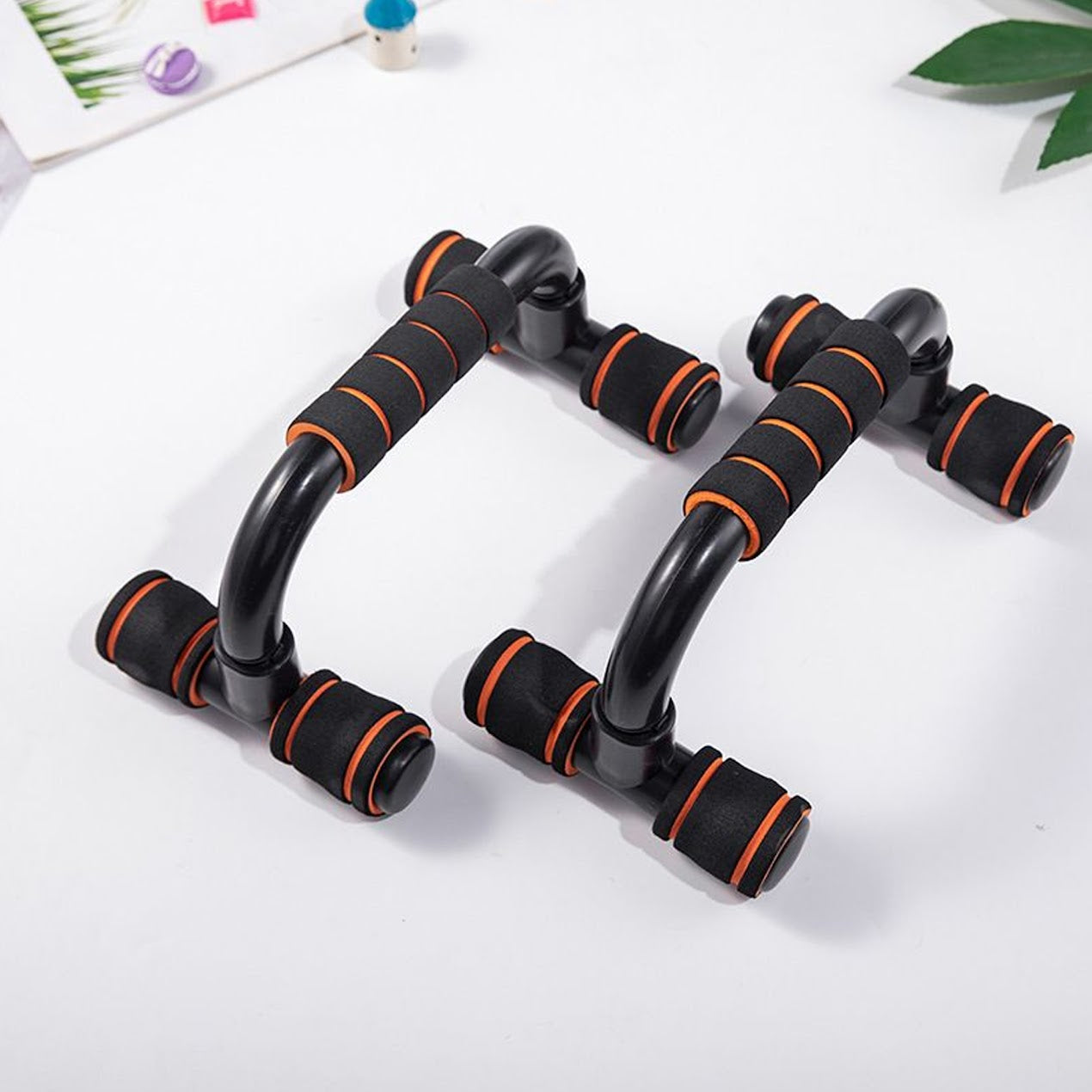 Elevate Upper Body Strength with Ergonomic Push-Up Stands – Durable Bars for Chest, Shoulder & Triceps Training | Non-Slip Grip, Compact, & Home Gym Ready
