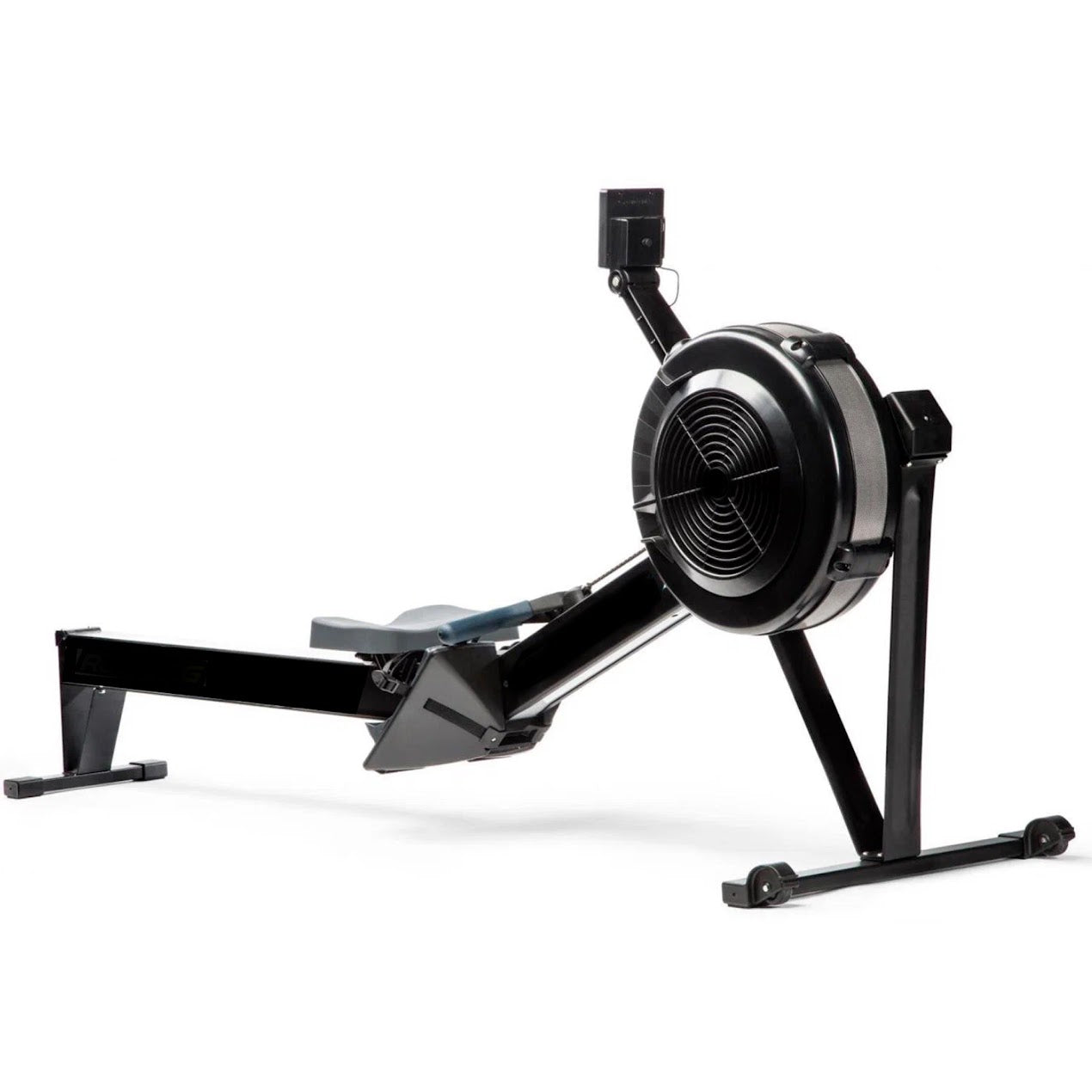 Smooth Glide Home Rower – Whisper-Quiet Rowing Machine with 10-Level Air Resistance | Foldable Alloy Frame, Smart Console & Ergonomic Design for Full-Body Workouts