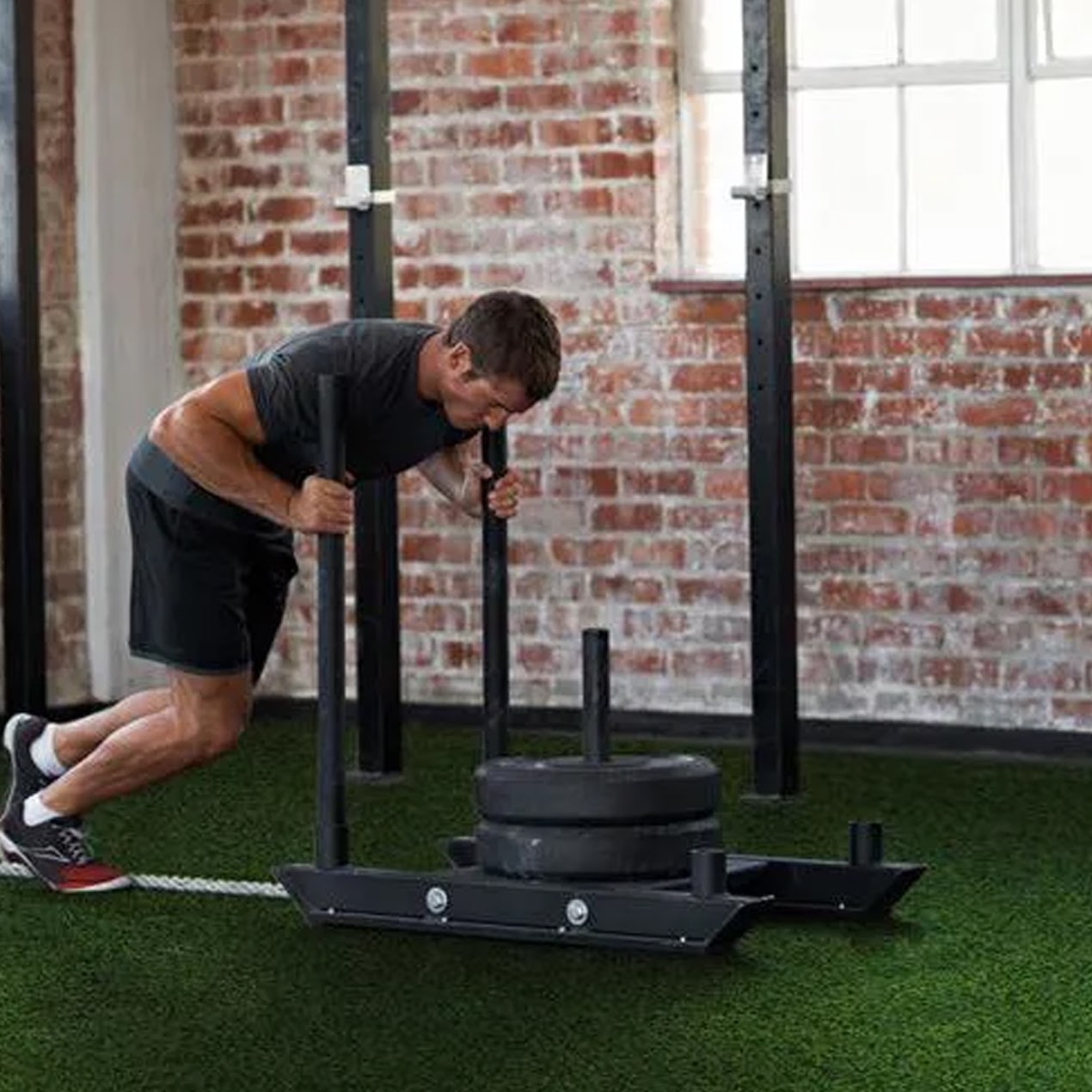 Elite Speed Training Kit – 10m Sprint Track with Heavy-Duty Power Sled for Acceleration, Agility & Resistance Drills | Built Tough for High-Performance Athletes