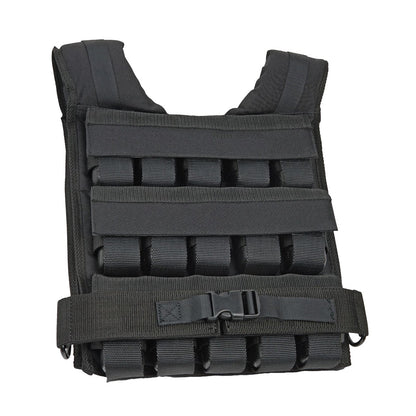 Boost Your Training with a 30kg Adjustable Weight Vest – Heavy-Duty Design for Men & Women with Removable Steel Weights, Reflective Panels & Snug Fit for All Workouts